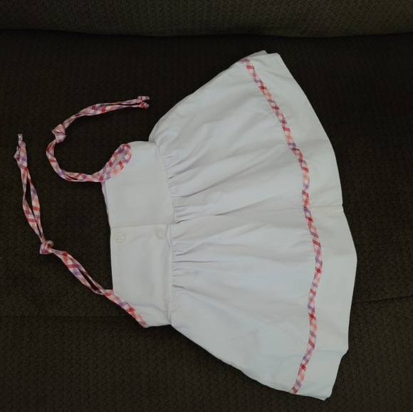 Oliver + June for 6m old White Bycle Dress - Picture 3 of 6